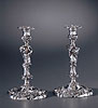 A fine pair of sterling silver candlesticks made by Ernst Sieber, London dated 1747
A fine pair of sterling silver candlesticks made by Ernst Sieber, London dated 1747